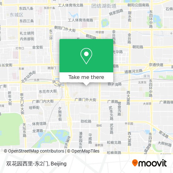 双花园西里-东2门 map
