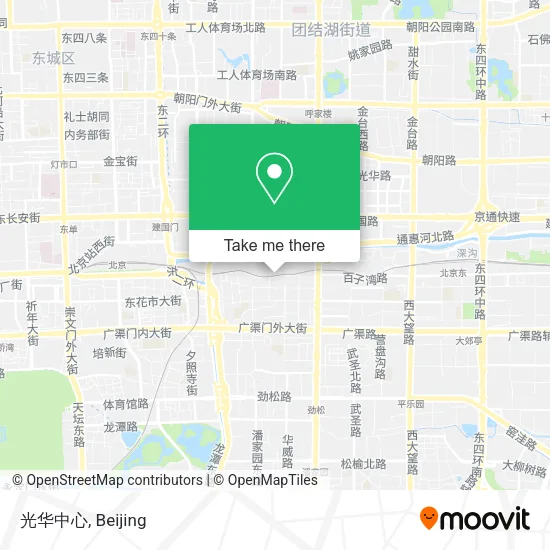 光华中心 map