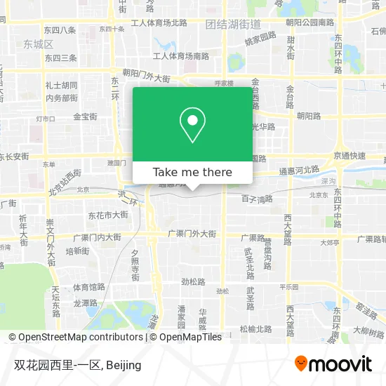 双花园西里-一区 map