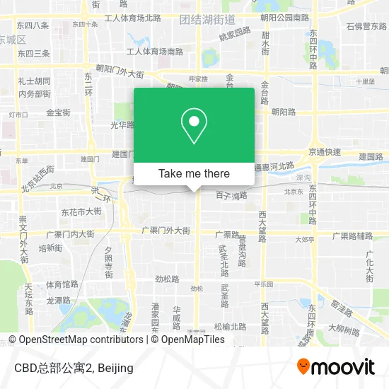 CBD总部公寓2 map