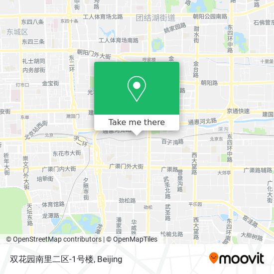 双花园南里二区-1号楼 map