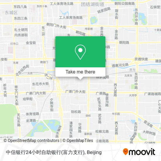 中信银行24小时自助银行(富力支行) map
