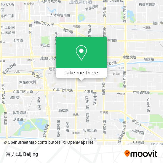 富力城 map