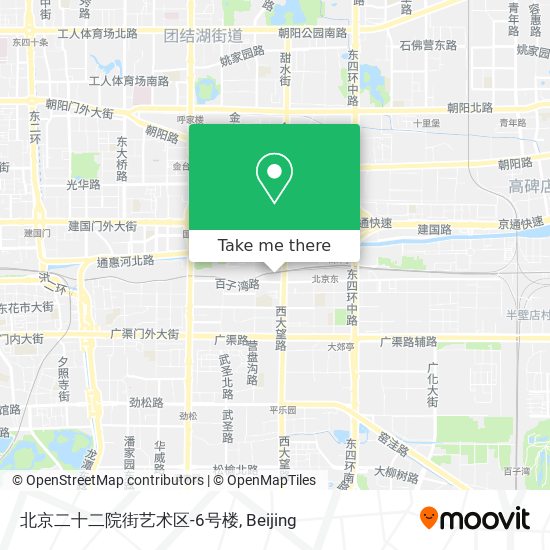 北京二十二院街艺术区-6号楼 map