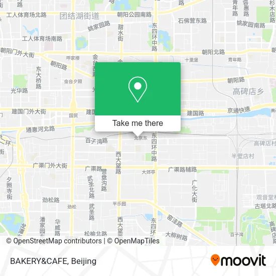 BAKERY&CAFE map