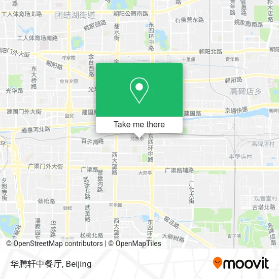 华腾轩中餐厅 map