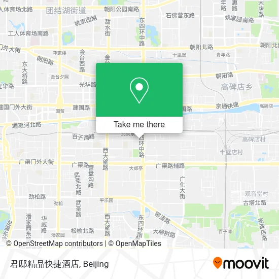 君邸精品快捷酒店 map