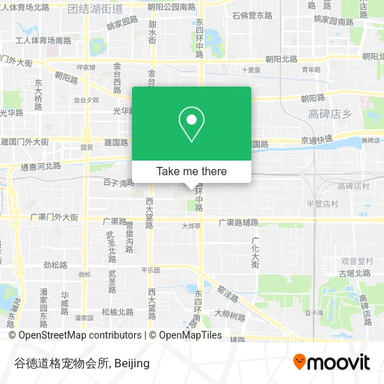 谷德道格宠物会所 map
