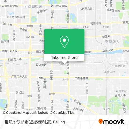 世纪华联超市(昌盛便利店) map