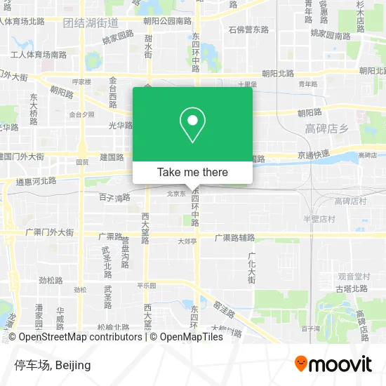 停车场 map