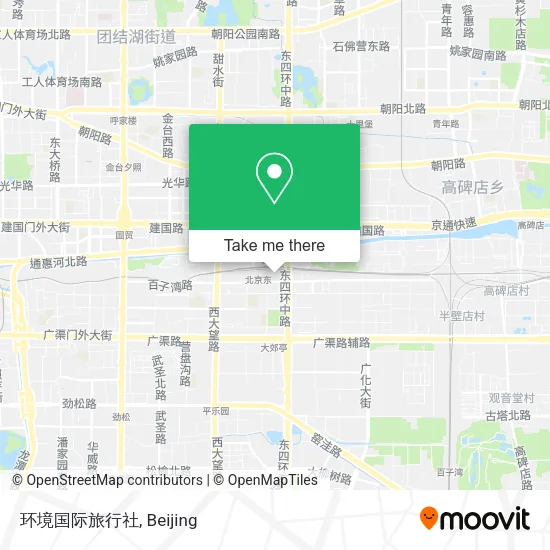 环境国际旅行社 map