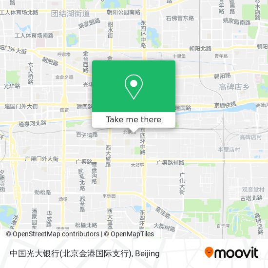 中国光大银行(北京金港国际支行) map