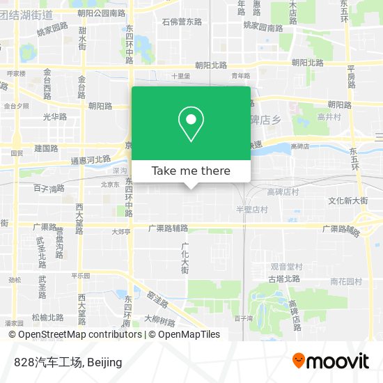 828汽车工场 map