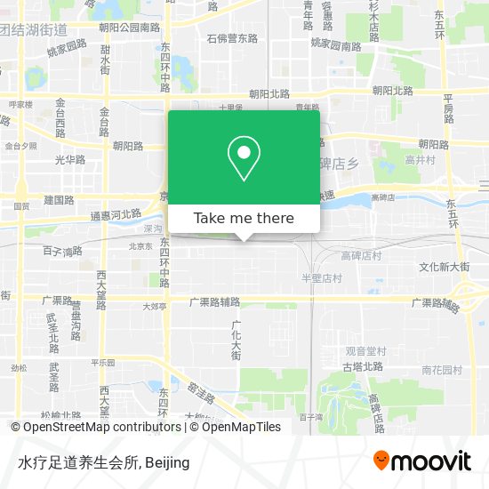 水疗足道养生会所 map