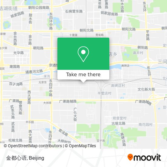 金都心语 map