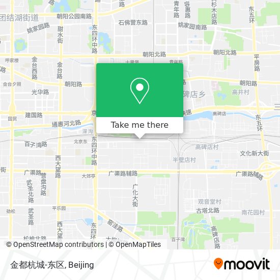 金都杭城-东区 map