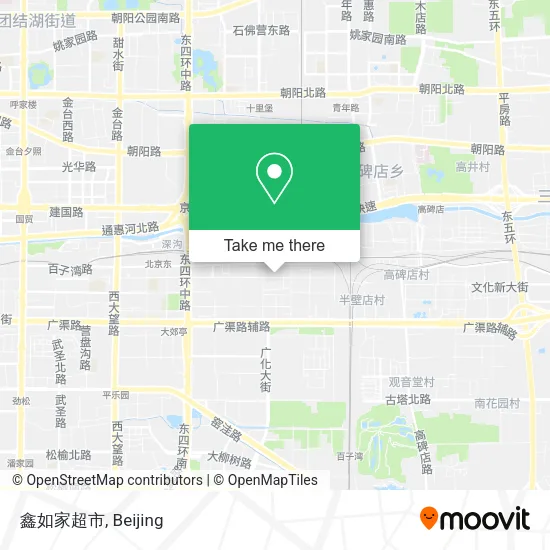 鑫如家超市 map