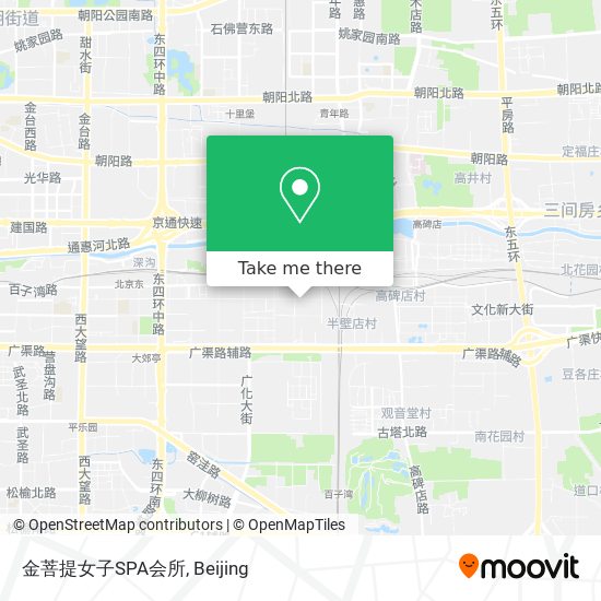 金菩提女子SPA会所 map