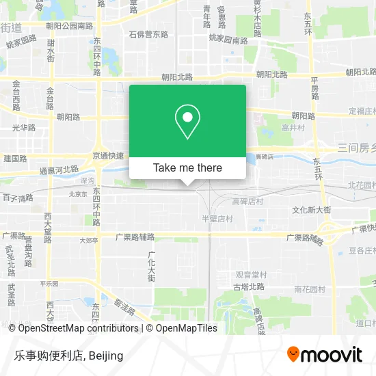乐事购便利店 map
