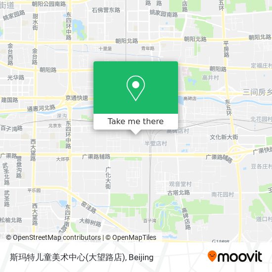斯玛特儿童美术中心(大望路店) map