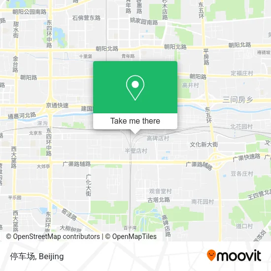 停车场 map