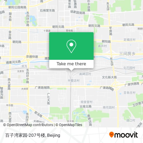 百子湾家园-207号楼 map