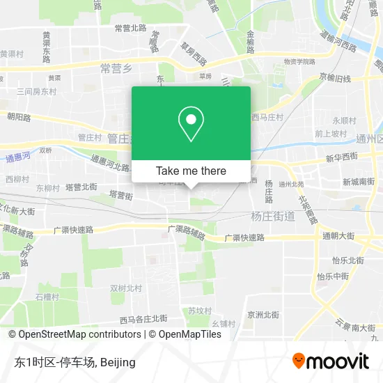东1时区-停车场 map