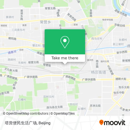 塔营便民生活广场 map