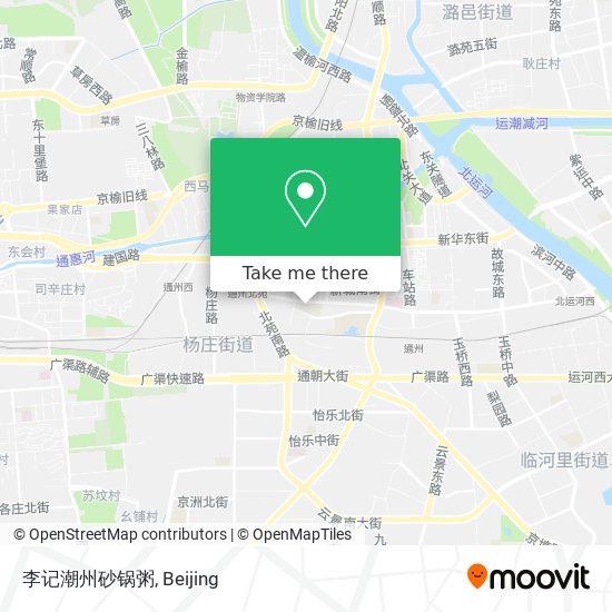 李记潮州砂锅粥 map