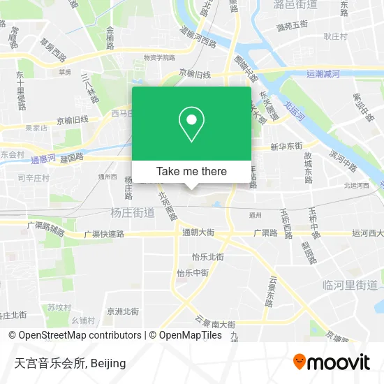 天宫音乐会所 map