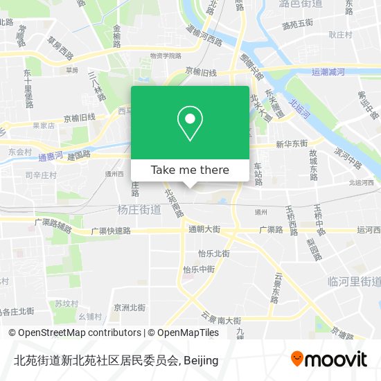 北苑街道新北苑社区居民委员会 map