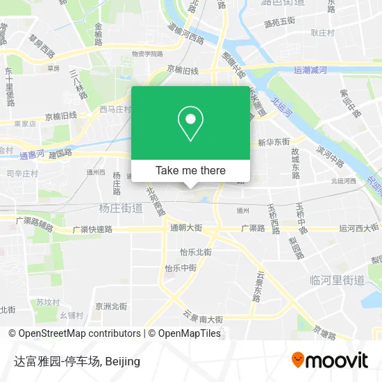 达富雅园-停车场 map