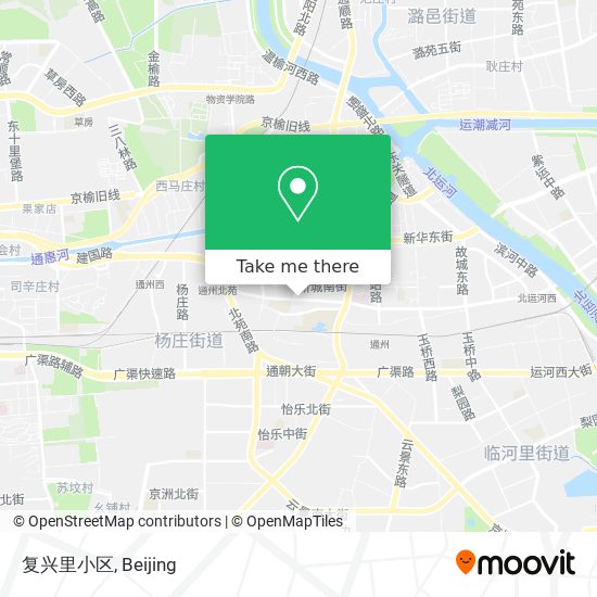复兴里小区 map