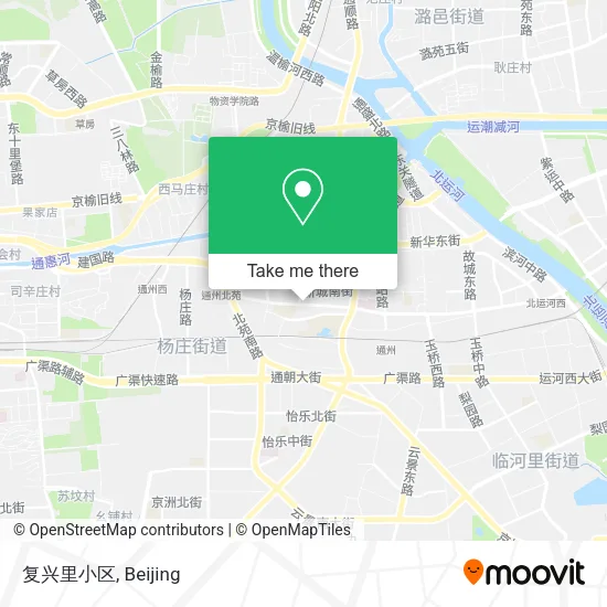 复兴里小区 map