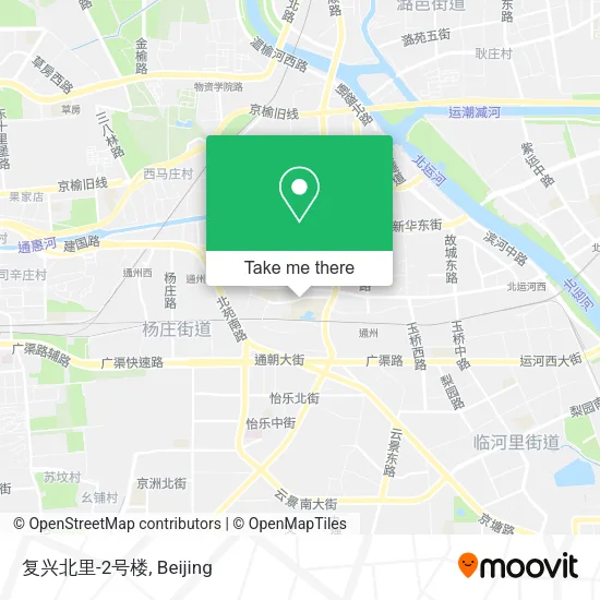 复兴北里-2号楼 map