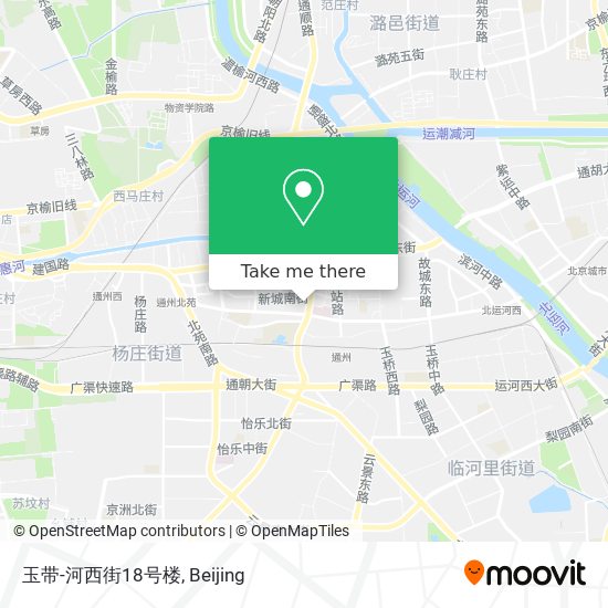 玉带-河西街18号楼 map