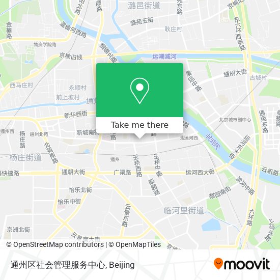 通州区社会管理服务中心 map