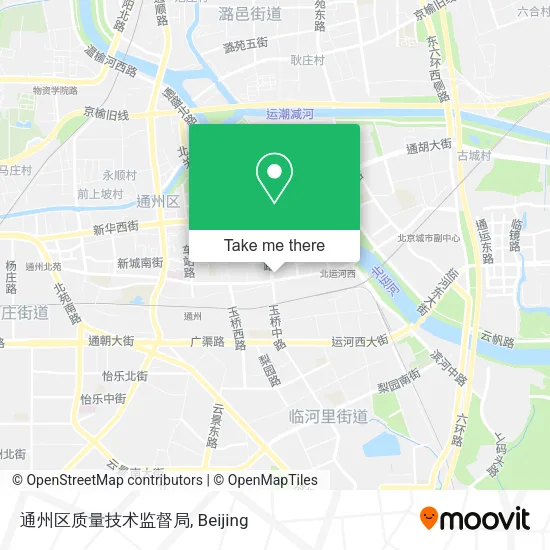通州区质量技术监督局 map