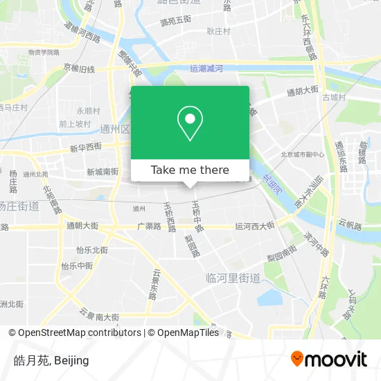 皓月苑 map
