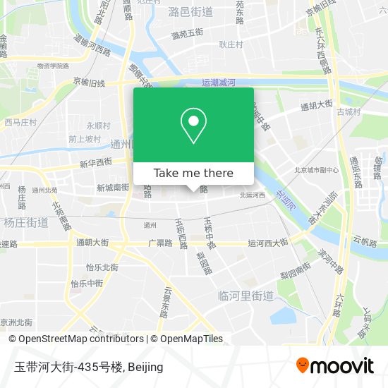 玉带河大街-435号楼 map