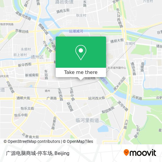 广源电脑商城-停车场 map