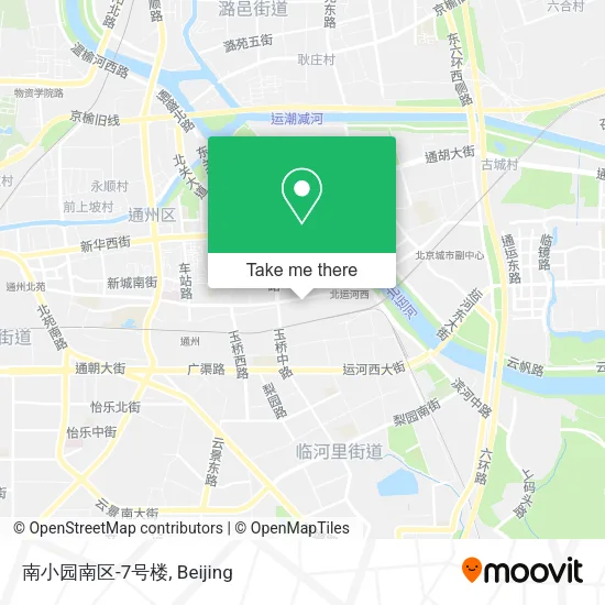 南小园南区-7号楼 map