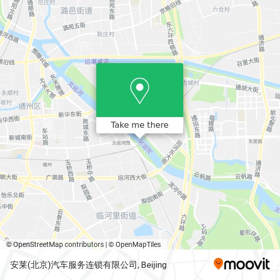 安莱(北京)汽车服务连锁有限公司 map