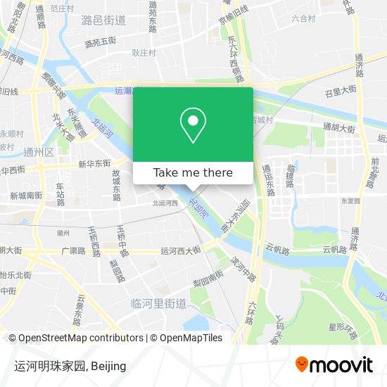 运河明珠家园 map