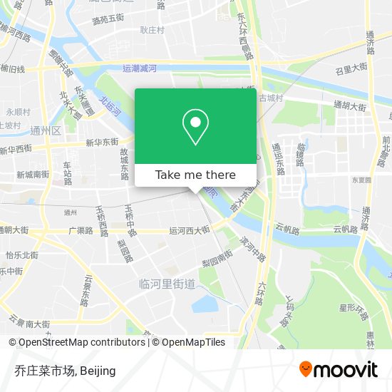 乔庄菜市场 map