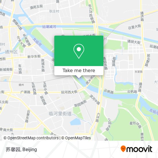 荞馨园 map