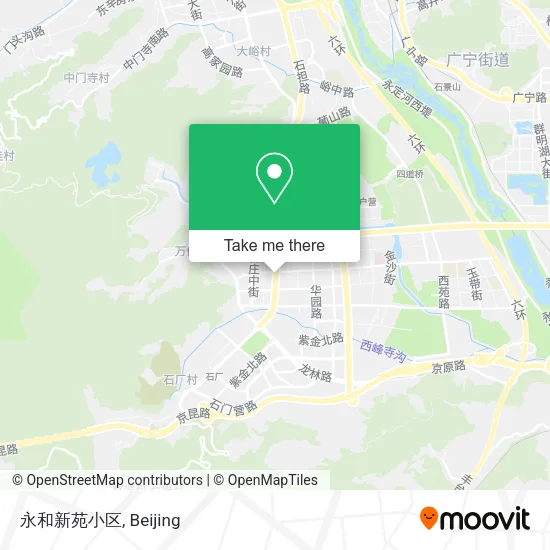 永和新苑小区 map