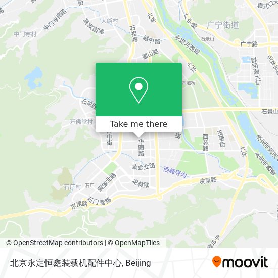 北京永定恒鑫装载机配件中心 map
