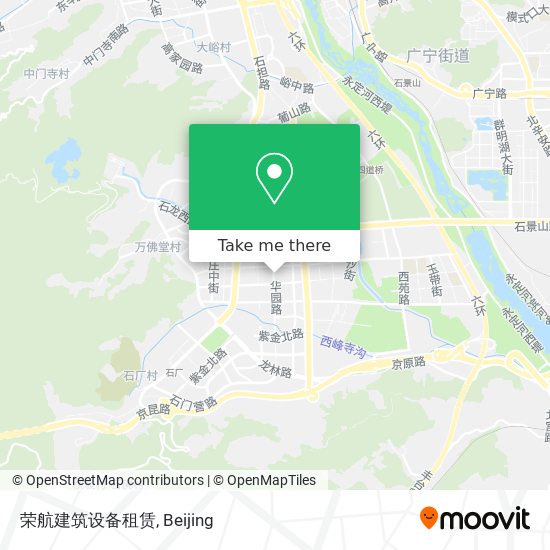 荣航建筑设备租赁 map