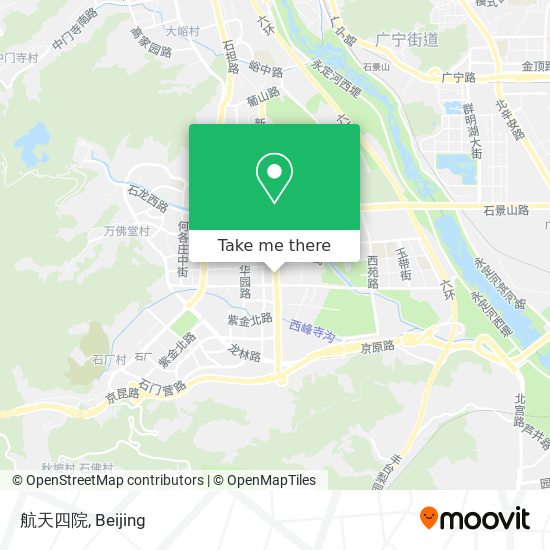 航天四院 map